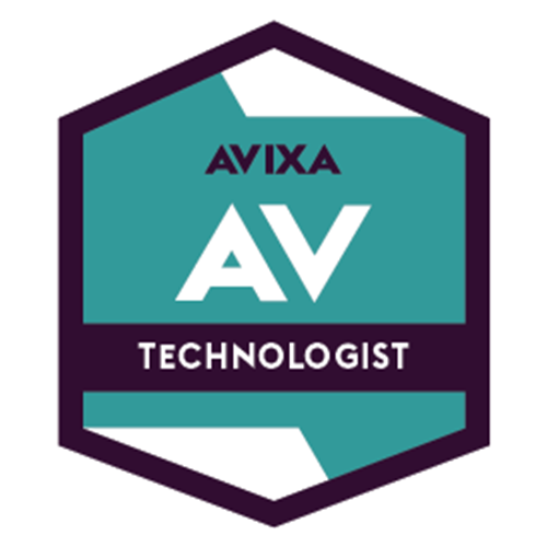 Zertifikat Avixa AV Technologist