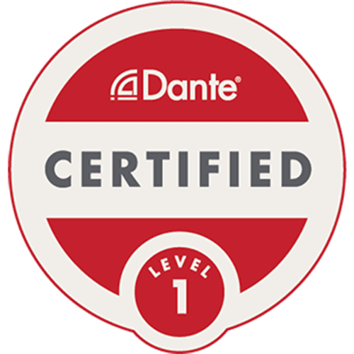 Zertifizierung Dante Level 1
