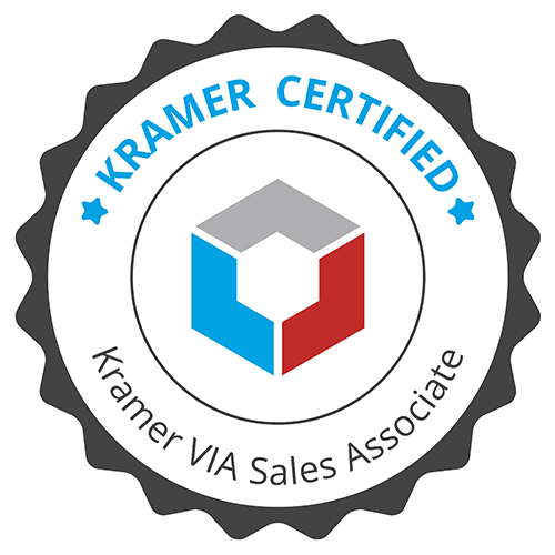 Zertifizierung Kramer VIA Sales Associate