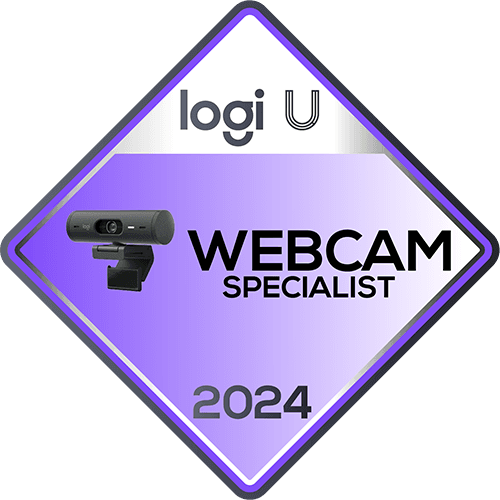 Zertifizierung Logitech Webcam Specialist 2024