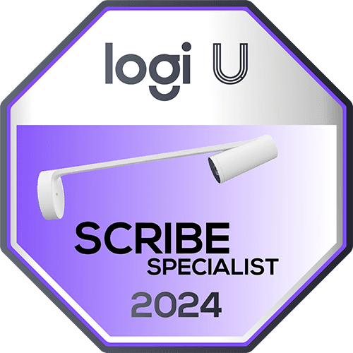 Zertifizierung Logitech Scribe Specialist 2024